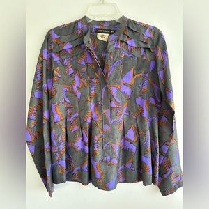 Antik Batik long sleeve blouse size 38 / S